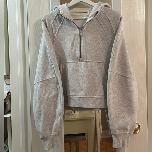 Lululemon Scuba Oversized Half-Zip Hoodie, size M/L - Picture 2 of 6